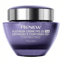 Imagem da oferta Creme Avon Renew Platinum Dia Definição e Contorno 55+ FPS25 50g