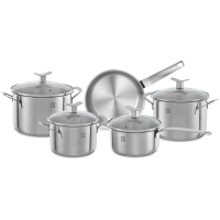 Imagem da oferta Conjunto de Panelas Electrolux Design Inox 5 peças - 41042291