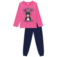 Imagem da oferta Conjunto Infantil Menina em Moletinho - Brandili