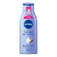 Imagem da oferta Hidratante Desodorante Soft Milk 400ml - Nivea