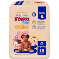 Imagem da oferta Seleção de Fralda Turma da Mônica Baby