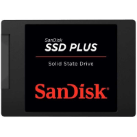 Imagem da oferta SSD SanDisk PLUS 2.5'' 480GB SATA III 445Mb/s SDSSDA-480G-G26