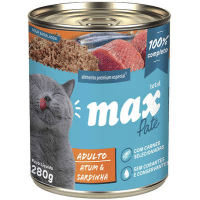 Imagem da oferta Patê Total Max Atum e Sardinha para Gatos Adultos 280g