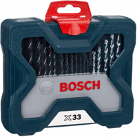 Imagem da oferta Jogo de Brocas X-Line para Furar e Parafusar com 33 Peças - BOSCH-2607017398-000