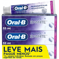 Imagem da oferta Creme Dental Clareador Oral-B 3D White Brilliant Fresh 70g - 3 Unidades