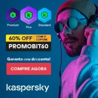 Imagem da oferta Ganhe 60% de Desconto Nos Planos de Antivírus da Kaspersky!