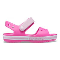 Imagem da oferta Sandália Crocs Bayaband Sandal Kids  Electric Pink