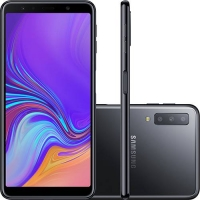 Imagem da oferta Smartphone Samsung Galaxy A7 64GB Dual Chip 4GB RAM Tela 6" Câmera Tripla