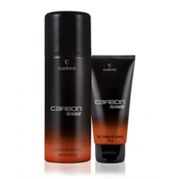 Imagem da oferta Kit Carbon Turbo Pós-Barba + Espuma de Barbear - Kit Masculino Eudora