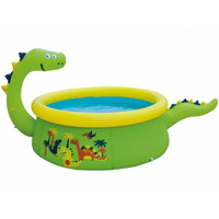 Imagem da oferta Piscina Infantil Inflável Redonda Jilong 1400L - Dinossauro