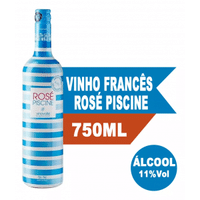 Imagem da oferta Vinho Francês Rosé Piscine Stripes garrafa 750ml