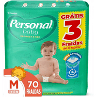 Imagem da oferta Fralda Personal Protect e Sec M Hiper - 70 Unidades