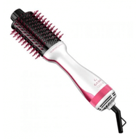 Imagem da oferta Escova Secadora Glamour Pink Brush 3D 1300w Gama Italy 220