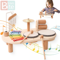 Imagem da oferta Brinquedo Musical Montessori De Madeira