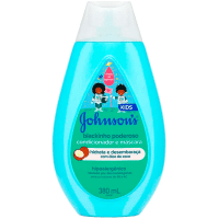 Imagem da oferta Condicionador Para Cabelos Crespos Blackinho Poderoso Johnson's Baby - 380ml