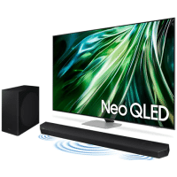 Imagem da oferta Combo AI Gaming TV 65" Neo QLED 4K 65QN90D 2024 + Soundbar HW-Q800D