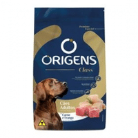 Imagem da oferta Ração Origens Class Cães Adultos Carne e Frango - 15kg