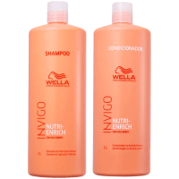 Imagem da oferta Kit Wella Professionals Invigo Nutri Enrich - Shampoo 1000ml + Condicionador 1000ml