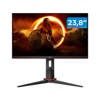 Imagem da oferta Monitor 24" Gamer AOC 24G2SE Full HD AMD FreeSync Premium Pro 165Hz 1ms Preto e Vermelho