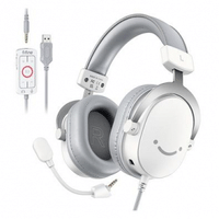 Imagem da oferta Headset Gamer Fifine H9 Som Surround 7.1 USB Console e PC Branco - H9W