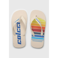 Imagem da oferta Chinelo Colcci Logomania Bege