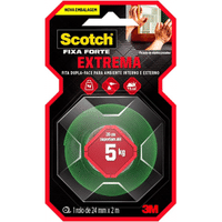 Imagem da oferta Scotch 3M Fixa Forte Fita Dupla Face Fixação Extrema 24mm x 2m