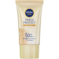 Imagem da oferta Protetor Solar Facial NIVEA SUN Tripla Proteção Loção Antissinais FPS 50 - 40ml