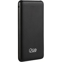 Imagem da oferta I2GO Carregador Portátil (Power Bank) 10000mAh 2 Saídas USB + 1 Saída/Entrada USB-C Preto i2GO Plus