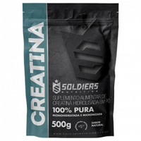 Imagem da oferta Creatina Monohidratada 100% Pura Importada 500g  - Soldiers Nutrition