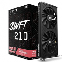 Imagem da oferta Placa de Vídeo XFX Speedster SWFT 210 AMD Radeon RX 6600 Core Gaming Graphics Card 8GB GDDR6 AMD RDNA 2 - RX-66XL8LFDQ