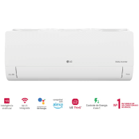 Imagem da oferta Ar-Condicionado LG Dual Inverter Voice +AI 9.000 BTU Quente/Frio 220V S3-W09AA33C