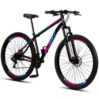 Imagem da oferta Bicicleta Ksvj Aro 29 Aço Carbono Freios Disco Suspensão 21v