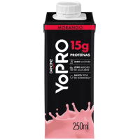 Imagem da oferta Bebida Láctea Yopro Uht 15g de Proteínas 250ml