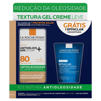 Imagem da oferta Kit La Roche-Posay Protetor Solar Facial FPS 80 Anthelios Arlicium Cor 2.0 40g + Gel de limpeza Effaclar Concentrado 50g