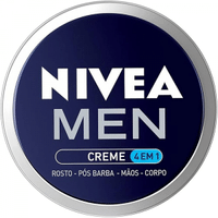 Imagem da oferta NIVEA MEN Creme 4 em 1 75g - Hidratação intensa evita ressecamento com vitamina E textura creme rápida absorção