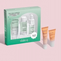 Imagem da oferta Combo Skin.q: Kit Combate Oleosidade + Gel Revitalizador para Olhos 15g + Balm Labial 7,5g