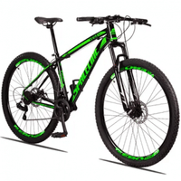 Imagem da oferta Bicicleta Aro 29 Spaceline Vega Alumínio 24v Freio a Disco Supensão MTB