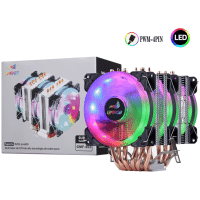 Imagem da oferta Cpu Cooler 150w Tpd 3 Fans RGB Intel e Amd