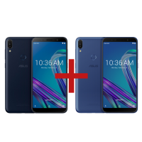 Imagem da oferta Zenfone Max Pro (M1) 4GB/64GB Preto + ZenFone Max Pro (M1) 3GB/32GB Azul