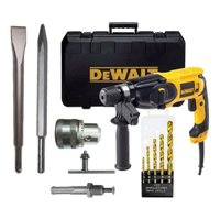 Imagem da oferta Martelete Perfurador Rompedor 800w Sds Dewalt D25133k + KIT