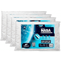 Imagem da oferta Kit 4 Peças Travesseiro Nasa UP 3 - Fibrasca