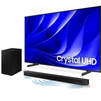 Imagem da oferta Smart TV Samsung 55" UHD 4K 55DU7700 2024 Processador Crystal 4K  + Soundbar Samsung HW-Q600C