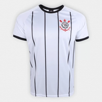 Imagem da oferta Camisa Corinthians Fenomenal Nº 9 Edição Limitada Torcedor Masculina - Branco+Preto