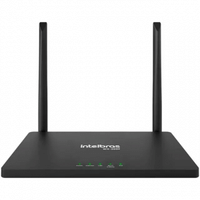 Imagem da oferta Roteador Intelbras W4-300F 2 Antenas 10/100Mbps Preto - 4750089