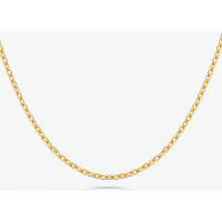 Imagem da oferta Corrente Malha Cartier em Prata 925 com Banho de Ouro Amarelo 18k - 45 cm