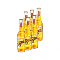 Imagem da oferta 6 Unidades Cerveja Sol Premium Long Neck Pilsen 330ml