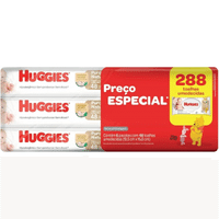 Imagem da oferta Kit Lenços Umedecidos Huggies Recém Nascido