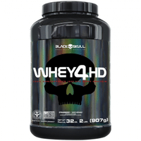 Imagem da oferta Whey Black Skull 4hd Whey Protein Isolado E Concentrado 907g