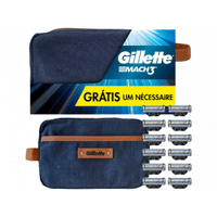 Imagem da oferta Carga para Aparelho de Barbear Gillette Mach3 12 Unidades