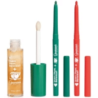 Imagem da oferta Combo QDB Guaraná Antarctica: Lapiseira Delineador Vermelha 300mg + Lapiseira Delineador Verde 300mg + Gloss Labial 10m